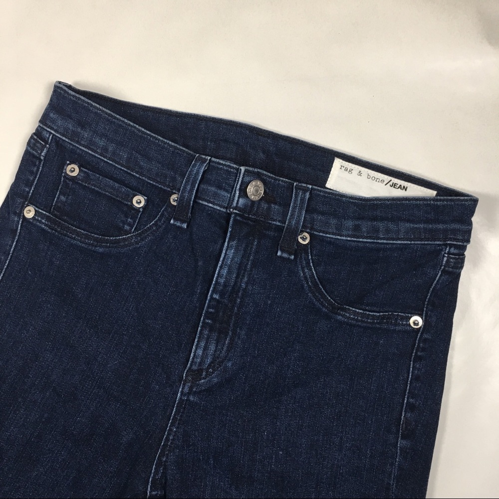 Rag & Bone • 10 Inch Capri Jean Size 28 Side Slit - Picture 3 of 8